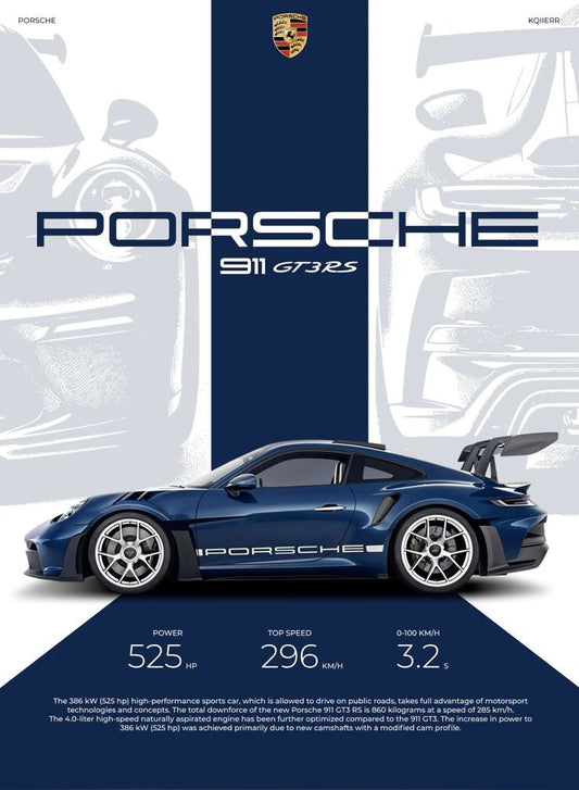 PORSCHE POSTER