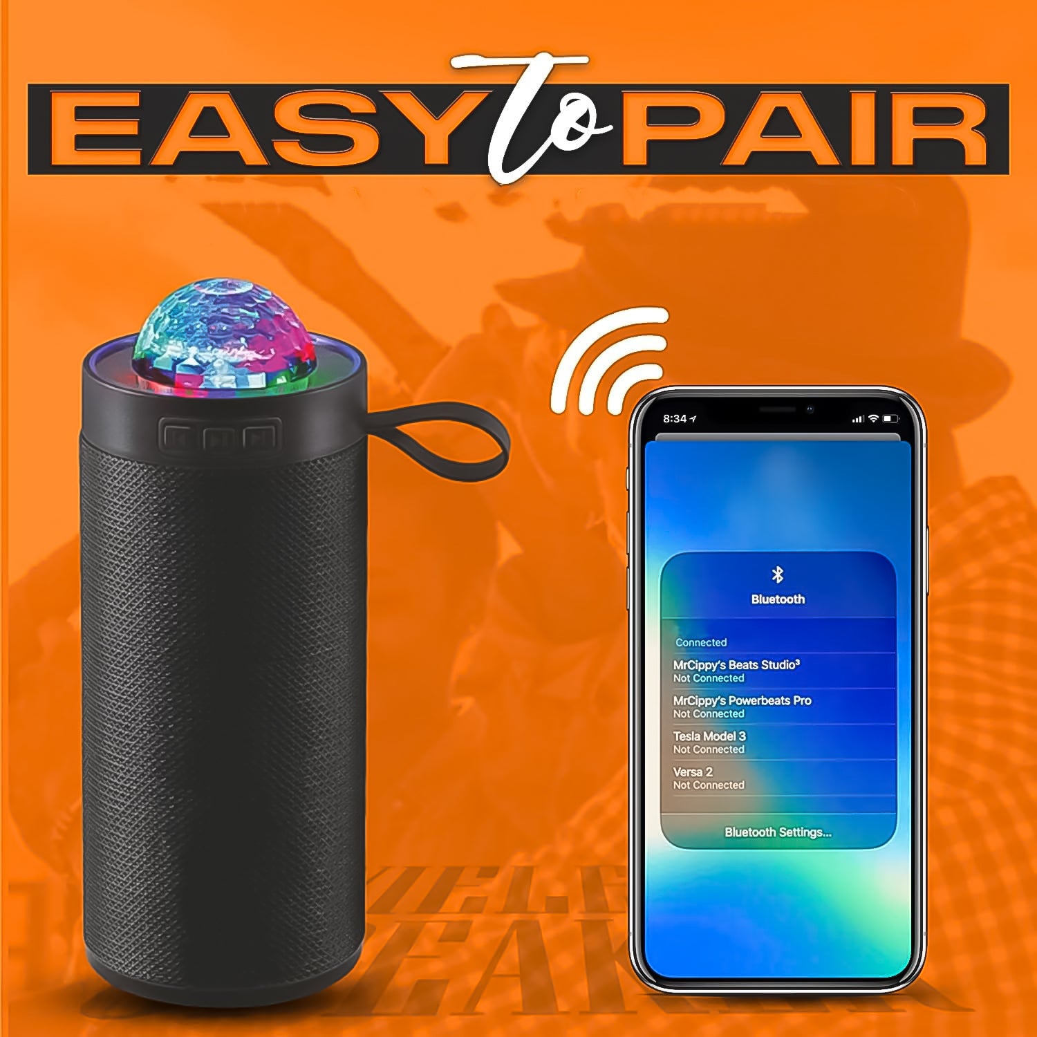Disco Bluetooth Speakers