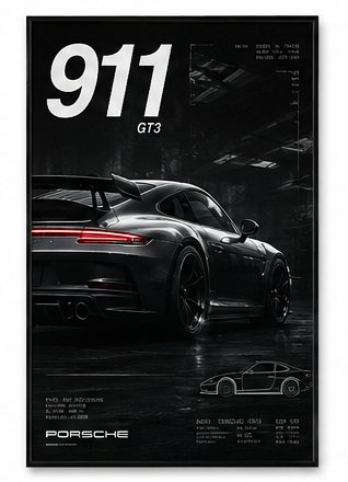 PORSCHE 911 POSTER