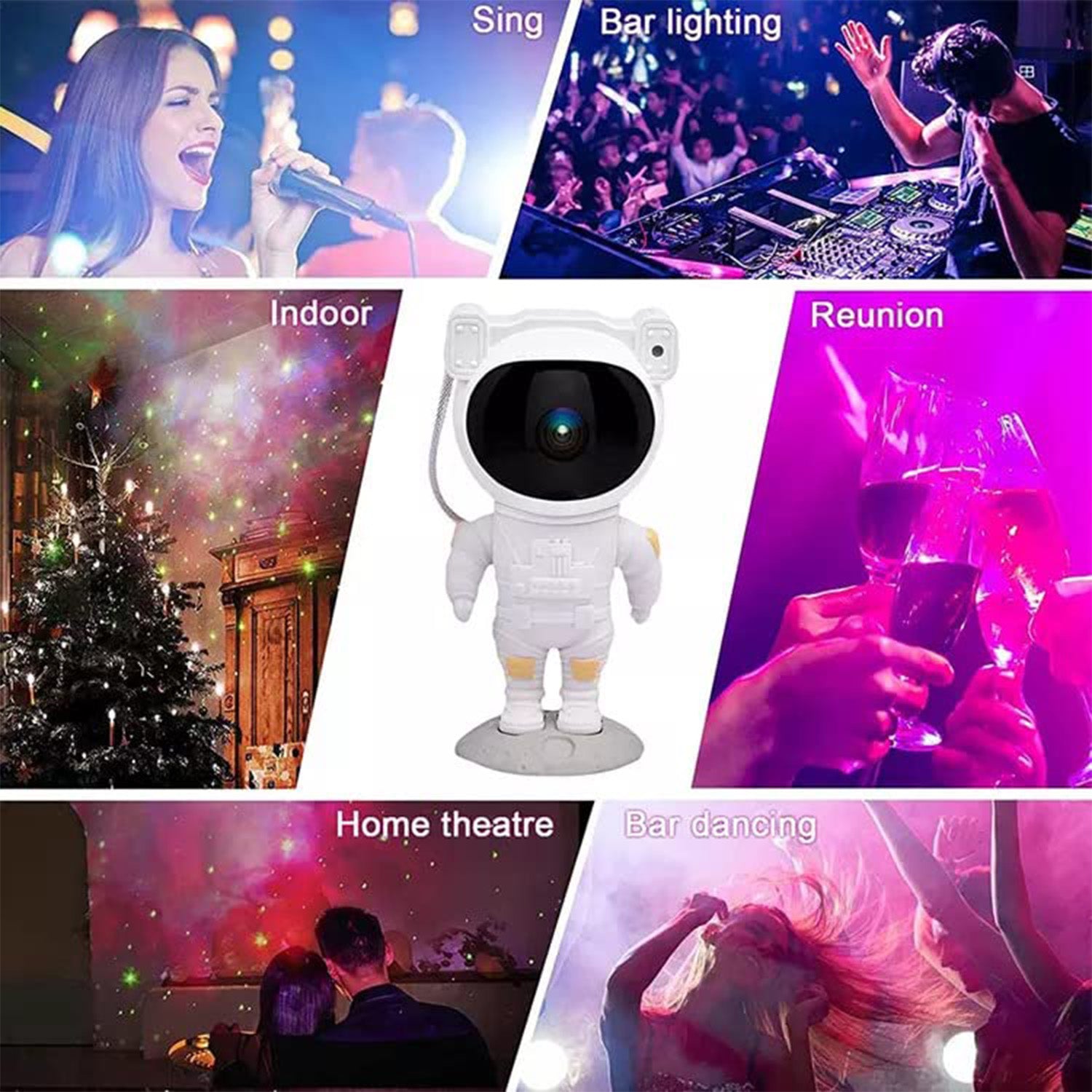 Galaxy Projector Robot